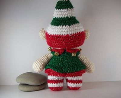 Alternate image for Amigurumi Christmas Elf