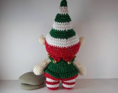 Alternate image for Amigurumi Christmas Elf