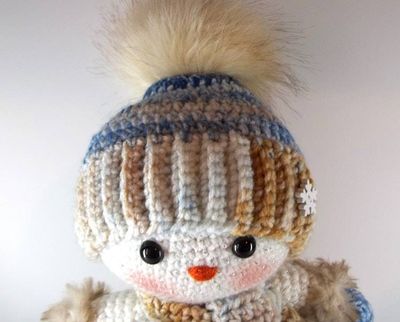 Alternate image for Amigurumi Snow Baby Girl Elizabeth