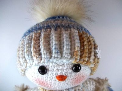 Alternate image for Amigurumi Snow Baby Girl Elizabeth