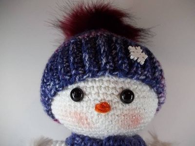 Alternate image for Amigurumi Snow Baby Girl Fern