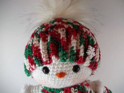 Alternate image for Amigurumi Snow Baby Girl Gabrielle