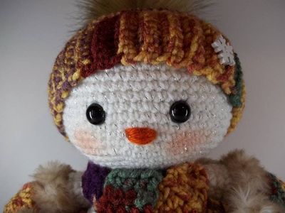 Alternate image for Amigurumi Snow Baby Girl Violet