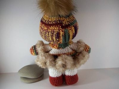 Alternate image for Amigurumi Snow Baby Girl Violet