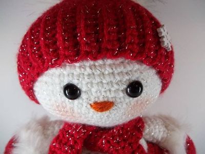 Alternate image for Amigurumi Snow Baby Girl Noelle