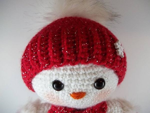 Alternate image for Amigurumi Snow Baby Girl Noelle