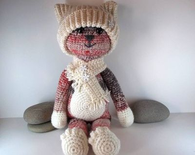 Alternate image for Amigurumi Cat Rusty