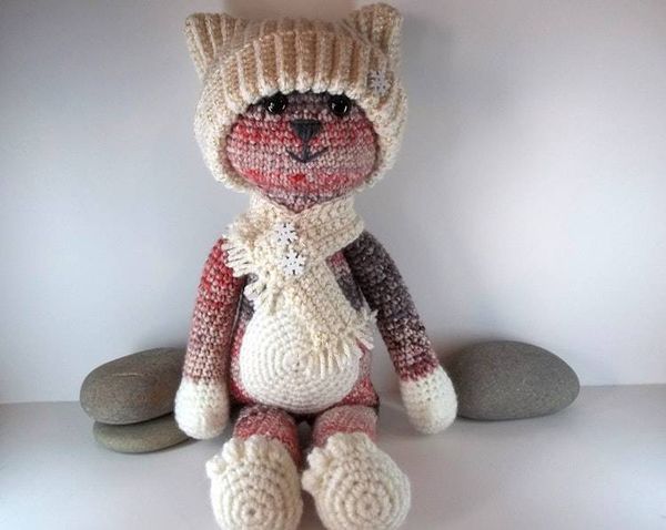 Alternate image for Amigurumi Cat Rusty