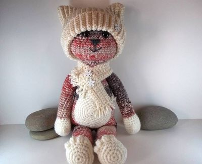 Alternate image for Amigurumi Cat Rusty