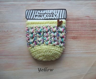 Alternate image for Crochet Ice Cream Pint Cozy