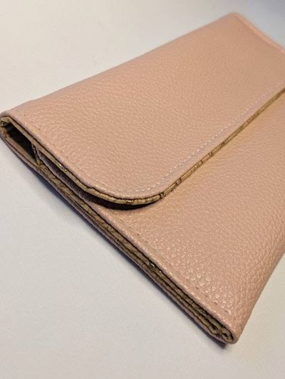 Alternate image for Wallet with Inner Card Pocket in Pink - My Simple Wallet