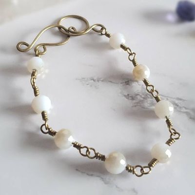 Primary image for Brass Crystal Bracelet
