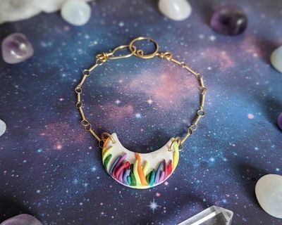 Alternate image for Rainbow Moon Bracelet