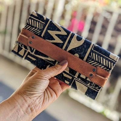 Alternate image for Wallet in Ethnic Printed Canvas - My Simple Wallet2