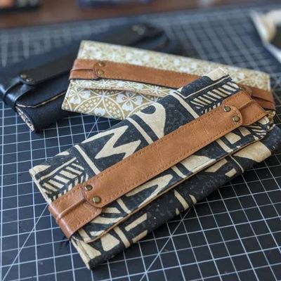 Alternate image for Wallet in Ethnic Printed Canvas - My Simple Wallet2