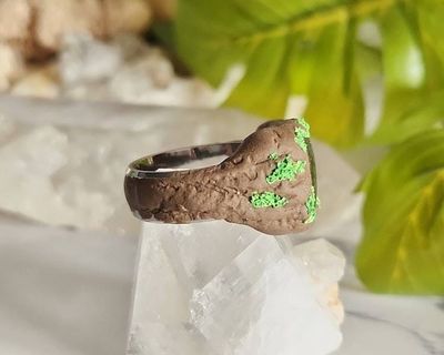 Alternate image for Marcasite Polymer Clay and Stainless Steel Ring