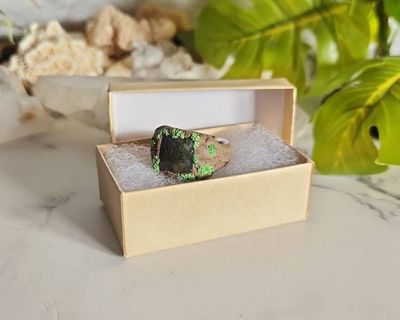 Alternate image for Marcasite Polymer Clay and Stainless Steel Ring
