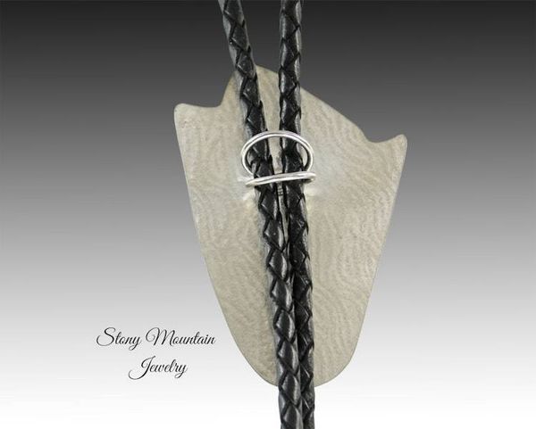 Alternate image for Lapis Lazli Bolo Tie, Custom Handcrafted Wedding Bolo Tie, Fancy Modern Lapis Designer Bolo Tie for Men or Women, One of a Kind Unique Gift