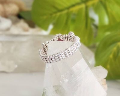 Alternate image for Pink Tourmaline Sterling Silver Ring