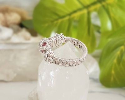 Alternate image for Pink Tourmaline Sterling Silver Ring