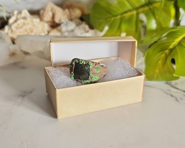 Alternate image for Marcasite Polymer Clay and Stainless Steel Ring