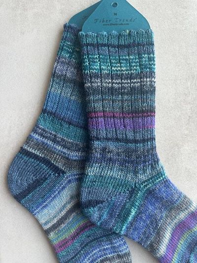 Alternate image for Scrappy Handmade Wool Socks - Soft, Warm & Colorful Winter Socks for Women