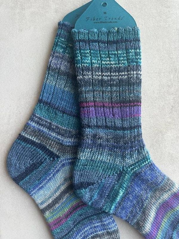 Alternate image for Scrappy Handmade Wool Socks - Soft, Warm & Colorful Winter Socks for Women