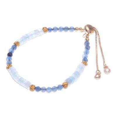 Alternate image for Quartz Beaded Adjustable Wristband Bracelet from Thailand Lasting Impression