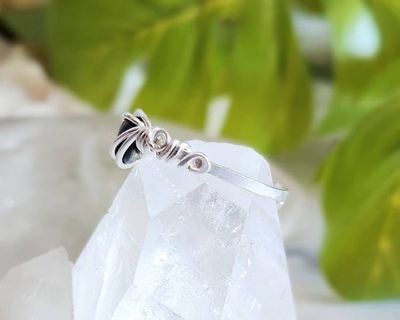 Alternate image for Smoky Quartz and Sterling Silver Adjustable Ring