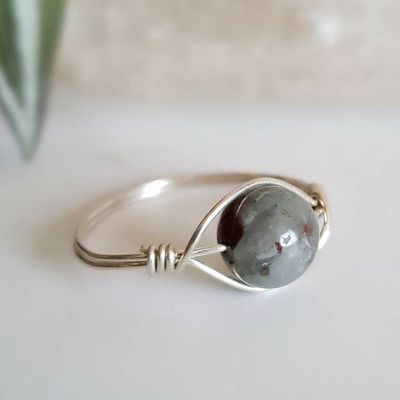 Primary image for Sterling Silver Bloodstone Ring