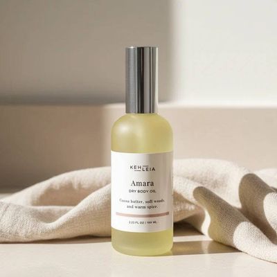 Alternate image for Amara Dry Body Oil | Cocoa Butter, Soft Woods & Warm Spice