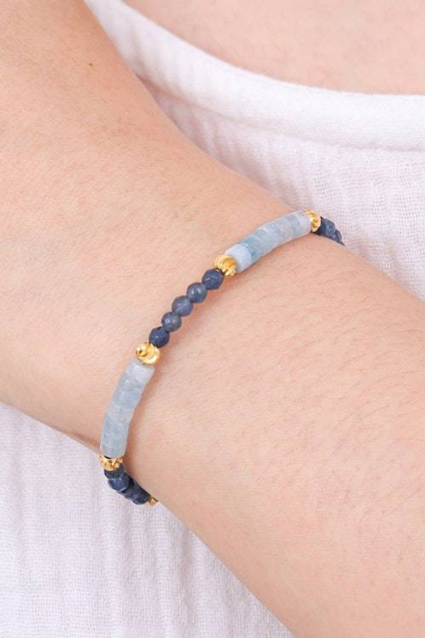 Alternate image for Quartz Beaded Adjustable Wristband Bracelet from Thailand Lasting Impression