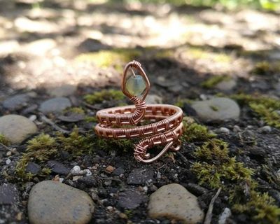 Alternate image for Snake Midi Knuckle Ring