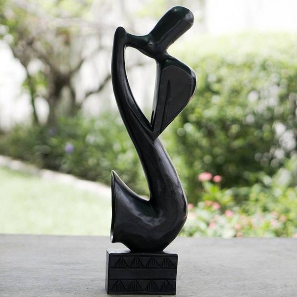 Alternate image for Wood sculpture Man and Sax