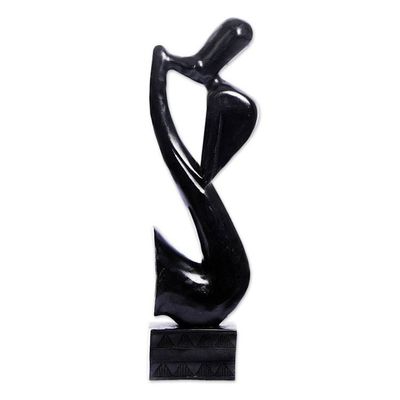 Alternate image for Wood sculpture Man and Sax