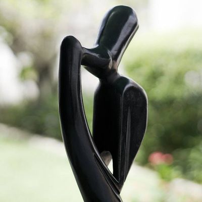 Alternate image for Wood sculpture Man and Sax