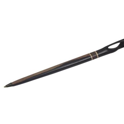 Alternate image for Hand-Carved Ebony Wood Pen and Pen Holder from Ghana Mother Carrying Fruit