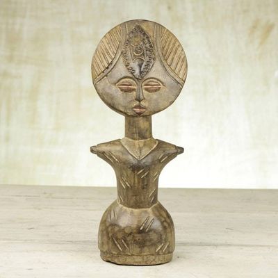 Alternate image for Wood fertility doll Teenager
