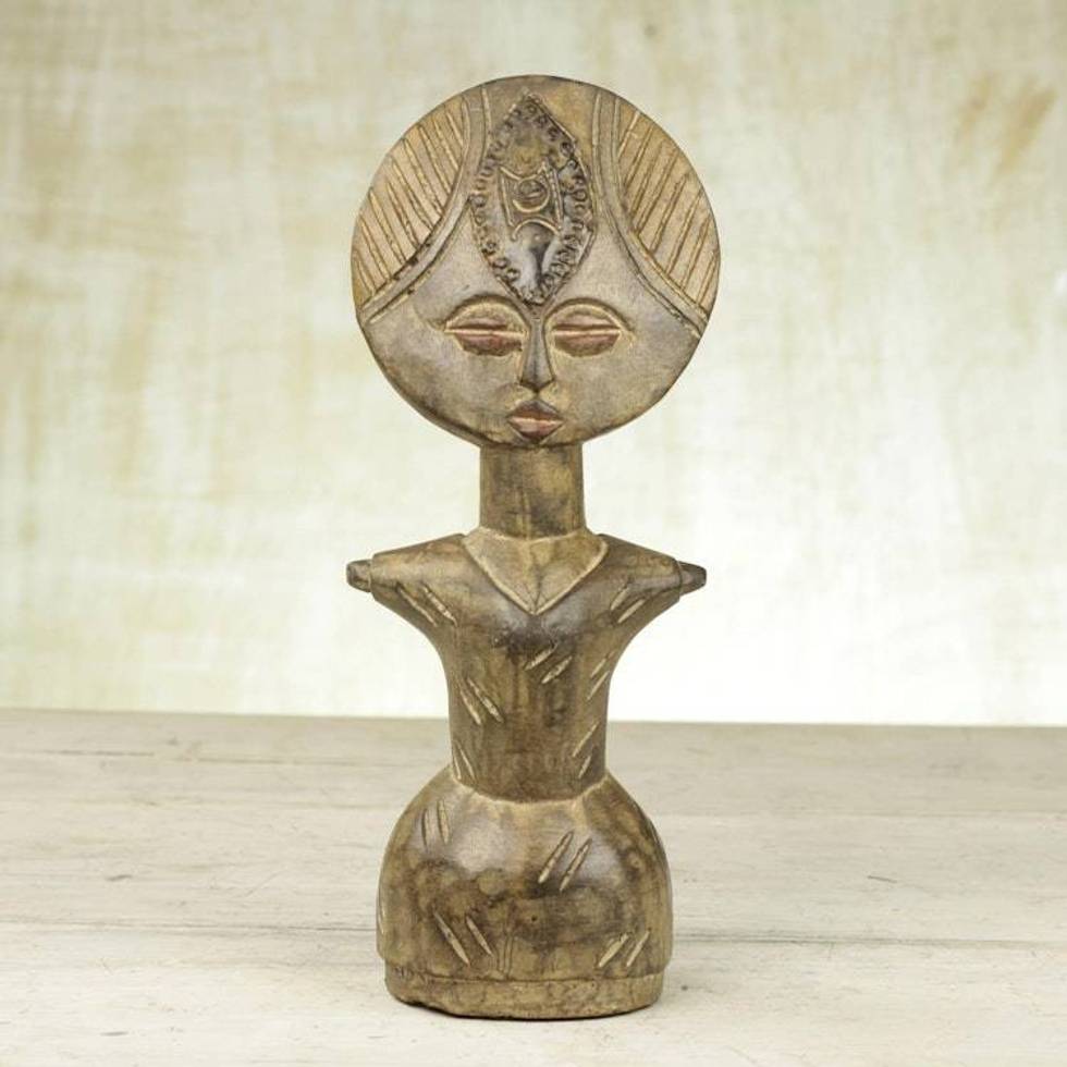 Wood fertility doll 'Teenager'