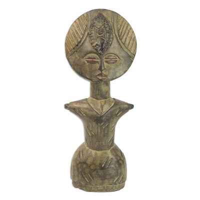 Alternate image for Wood fertility doll Teenager