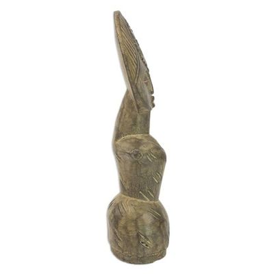 Alternate image for Wood fertility doll Teenager