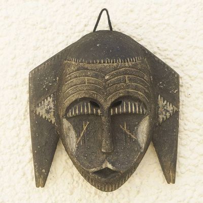 Alternate image for Handcrafted African Sese Wood Mask Bassa