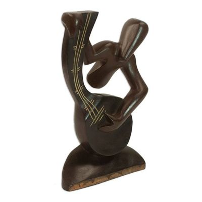 Alternate image for Artisan Crafted Wood Sculpture Man from the North