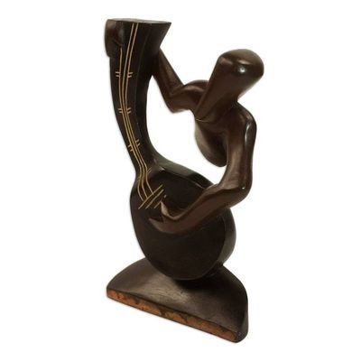 Alternate image for Artisan Crafted Wood Sculpture Man from the North