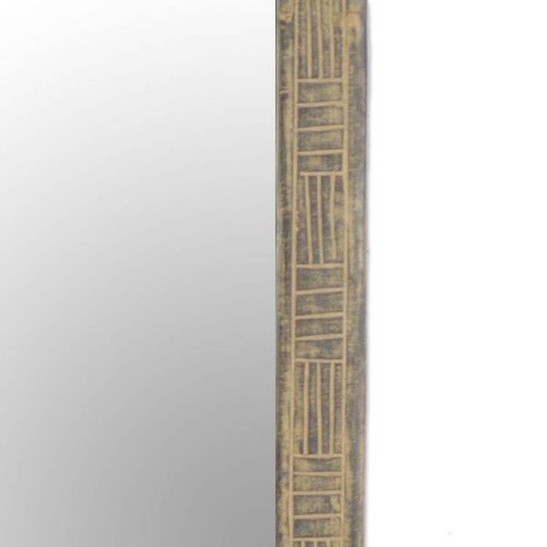 Alternate image for Hand Crafted Wood Wall Mirror from Ghana Ohemaa