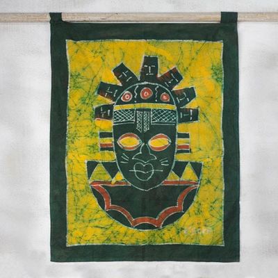 Alternate image for Batik wall hanging Festac Mask
