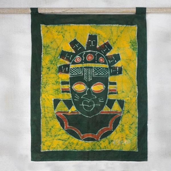 Alternate image for Batik wall hanging Festac Mask