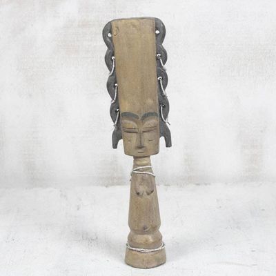 Alternate image for Wood Fertility Doll Sculpture Fante Fertility Doll I