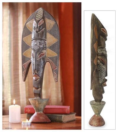 Main image for African wood sculpture Man Named Asuo