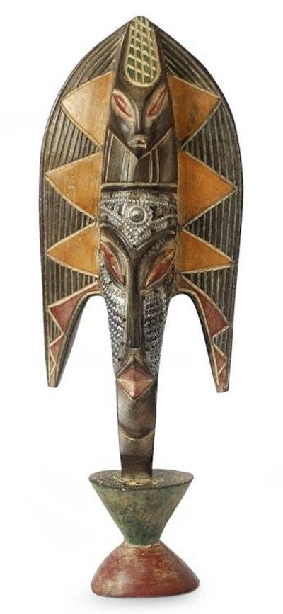 Alternate image for African wood sculpture Man Named Asuo